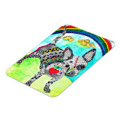 かわいいカラフルチワフアマグネット3"x4" マグネット (左側)