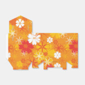 かわいいカラフルデイジーイラストレーションフローラルパターン フェイバーボックス (折り畳みなし)