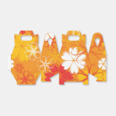 かわいいカラフルデイジーイラストレーションフローラルパターン フェイバーボックス (折り畳みなし)