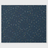 かわいいカラフルドットおもしろいフェスティバルクリスマスホリデー ラッピングペーパー (フラット)