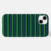 かわいいカラフルネオンストライプ Case-Mate iPhoneケース (裏面 (横))