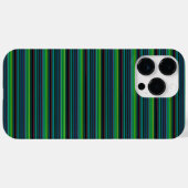 かわいいカラフルネオンストライプ Case-Mate iPhoneケース (裏面 (横))