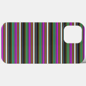 かわいいカラフルネオンストライプ Case-Mate iPhoneケース (裏面 (横))