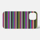 かわいいカラフルネオンストライプ Case-Mate iPhoneケース (裏面 (横))