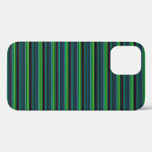 かわいいカラフルネオンストライプ Case-Mate iPhoneケース (裏面 (横))