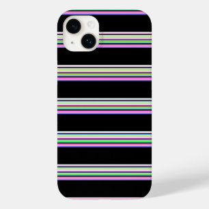 かわいいカラフルネオンストライプ Case-Mate iPhone 14 PLUSケース