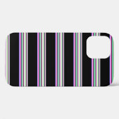かわいいカラフルネオンストライプ Case-Mate iPhoneケース (裏面 (横))