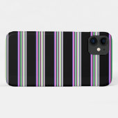 かわいいカラフルネオンストライプ Case-Mate iPhoneケース (裏面(横))