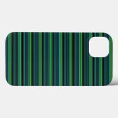 かわいいカラフルネオンストライプ Case-Mate iPhoneケース (裏面 (横))