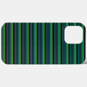 かわいいカラフルネオンストライプ Case-Mate iPhoneケース (裏面 (横))
