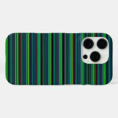 かわいいカラフルネオンストライプ Case-Mate iPhoneケース (裏面 (横))