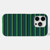 かわいいカラフルネオンストライプ Case-Mate iPhoneケース (裏面 (横))