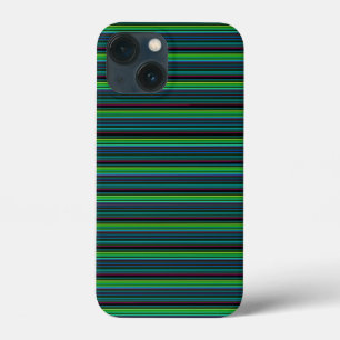 かわいいカラフルネオンストライプ iPhone 13 MINIケース
