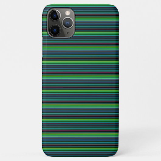 かわいいカラフルネオンストライプ Case-Mate iPhoneケース (裏面)