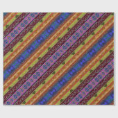 かわいいカラフルハンドスケッチマグカップ ラッピングペーパー (フラット)