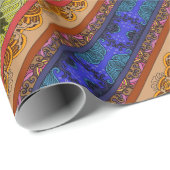 かわいいカラフルハンドスケッチマグカップ ラッピングペーパー (ロールコーナー)