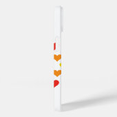 かわいいカラフルハート Case-Mate iPhoneケース (裏面 / 右)