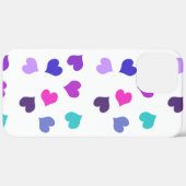 かわいいカラフルハート Case-Mate iPhoneケース (裏面 / 右)