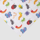 かわいいカラフルバグティッシュペーパー 薄葉紙 (詳細)