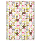 かわいいカラフルバニー&エッグスイースターブランチ テーブルクロス (正面)