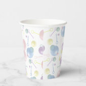 かわいいカラフルバブル子供の誕生日パーティー 紙コップ (右)