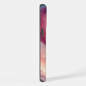 かわいいカラフルバレンタイン ハートバルーン iPhoneケース (右側面)