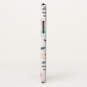 かわいいカラフルパステルフローラアステカ Case-Mate iPhoneケース (裏面/右)