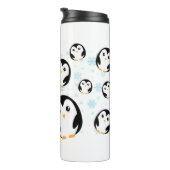 かわいいカラフルパステルペンギングラデーション タンブラー (回転右)