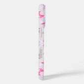 かわいいカラフルパステル花柄 Case-Mate iPhoneケース (裏面 / 右)