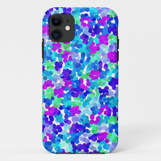 かわいいカラフルピンキーパターンデザイン Case-Mate iPhoneケース (裏面)