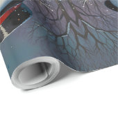 かわいいカラフルフェスティバルクリスマスのホリデーラッピング ラッピングペーパー (ロールコーナー)