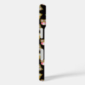 かわいいカラフルフクロウのパターン選択ケースカラー Case-Mate iPhoneケース (裏面 / 右)