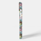 かわいいカラフルフクロウ柄の電話ケース Case-Mate iPhoneケース (裏面 / 左)