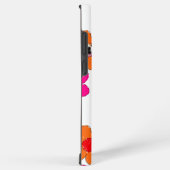 かわいいカラフルフラワードッグママおもしろいフォトコラージュ SAMSUNG GALAXYケース (右側面)