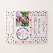 かわいいカラフルフローラは私の花の女の子 ジグソーパズル (横)