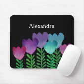 かわいいカラフルフローラカスタム マウスパッド (マウス)