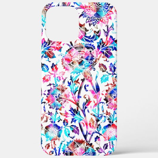 かわいいカラフルフローラデザイン Case-Mate iPhoneケース (裏面)