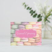 かわいいカラフルベーカリーグランドオープン ポストカード (スタンド正面)