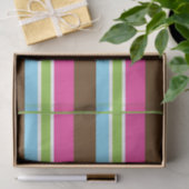 かわいいカラフルベーカリーマカロンおもしろいストライプの好意 薄葉紙 (ギフト)