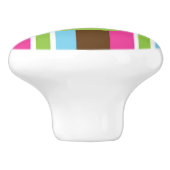 かわいいカラフルベーカリーマカロンおもしろい セラミックノブ (側面)