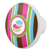 かわいいカラフルベーカリーマカロンおもしろい セラミックノブ (右)