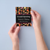 かわいいカラフルベーカリー、シェフ、ケーター、パストリーメーカー  チラシ (手)