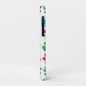 かわいいカラフルペットの足あとプリントパターン Case-Mate iPhoneケース (裏面/左)