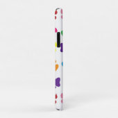 かわいいカラフルペットの足のプリントパターン Case-Mate iPhoneケース (裏面/右)