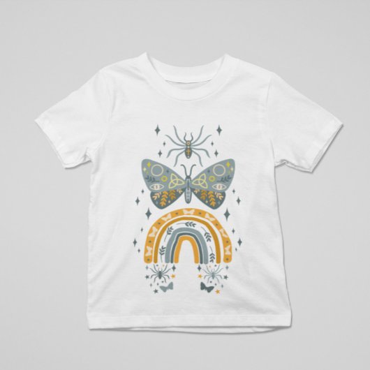 かわいいカラフルボホスタイルハゲイングデザイン トライブレンドＴシャツ