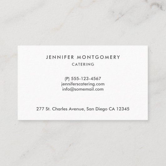 かわいいカラフルマカロンパターンと水玉模様 名刺 (裏面)