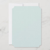 かわいいカラフルマカロンパターン赤ちゃんシャワー 招待状 (裏面)