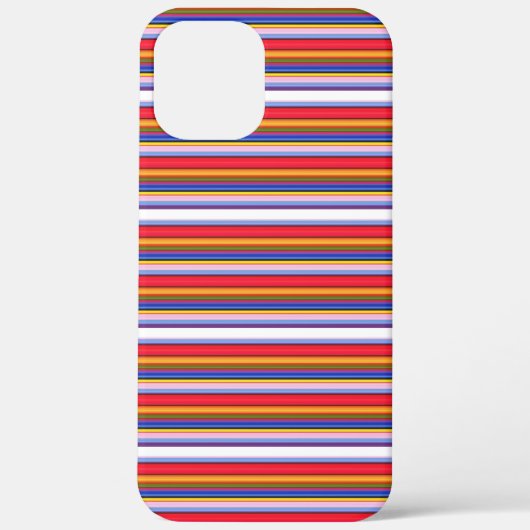 かわいいカラフルマジックストライプ Case-Mate iPhoneケース (裏面)