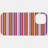 かわいいカラフルマジックストライプ Case-Mate iPhoneケース (裏面 (横))