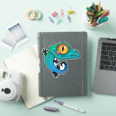 かわいいカラフルマンガGecko シール (iPadカバー)